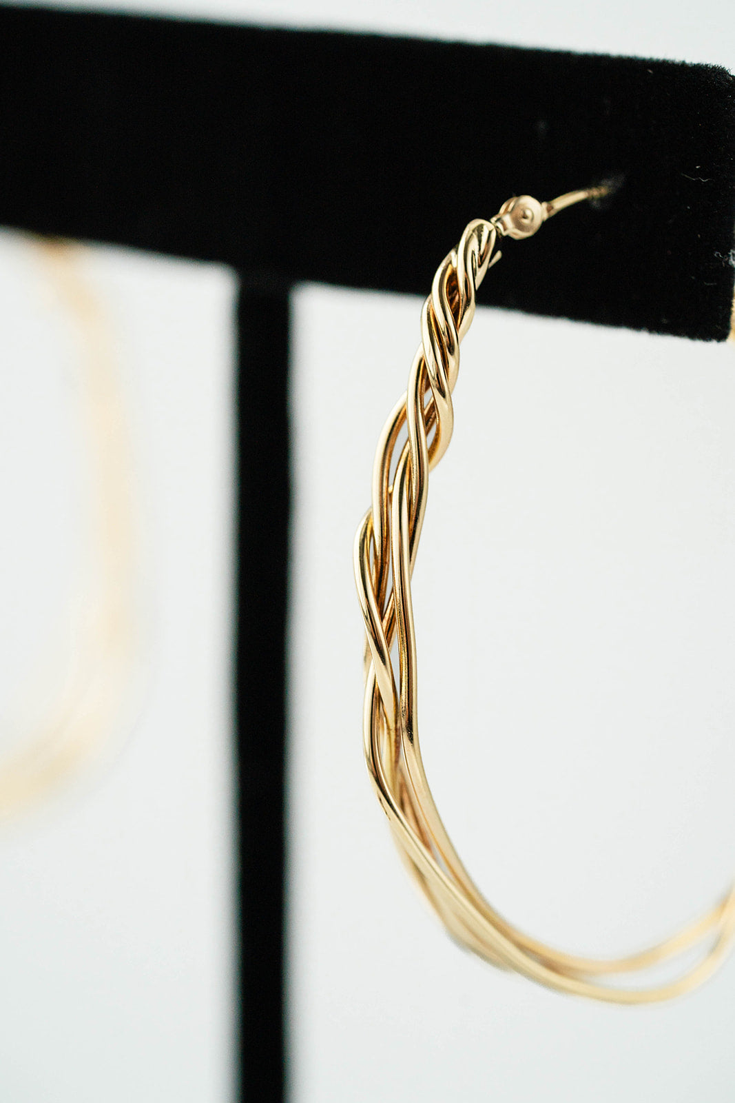 Twisted Wire Hoops
