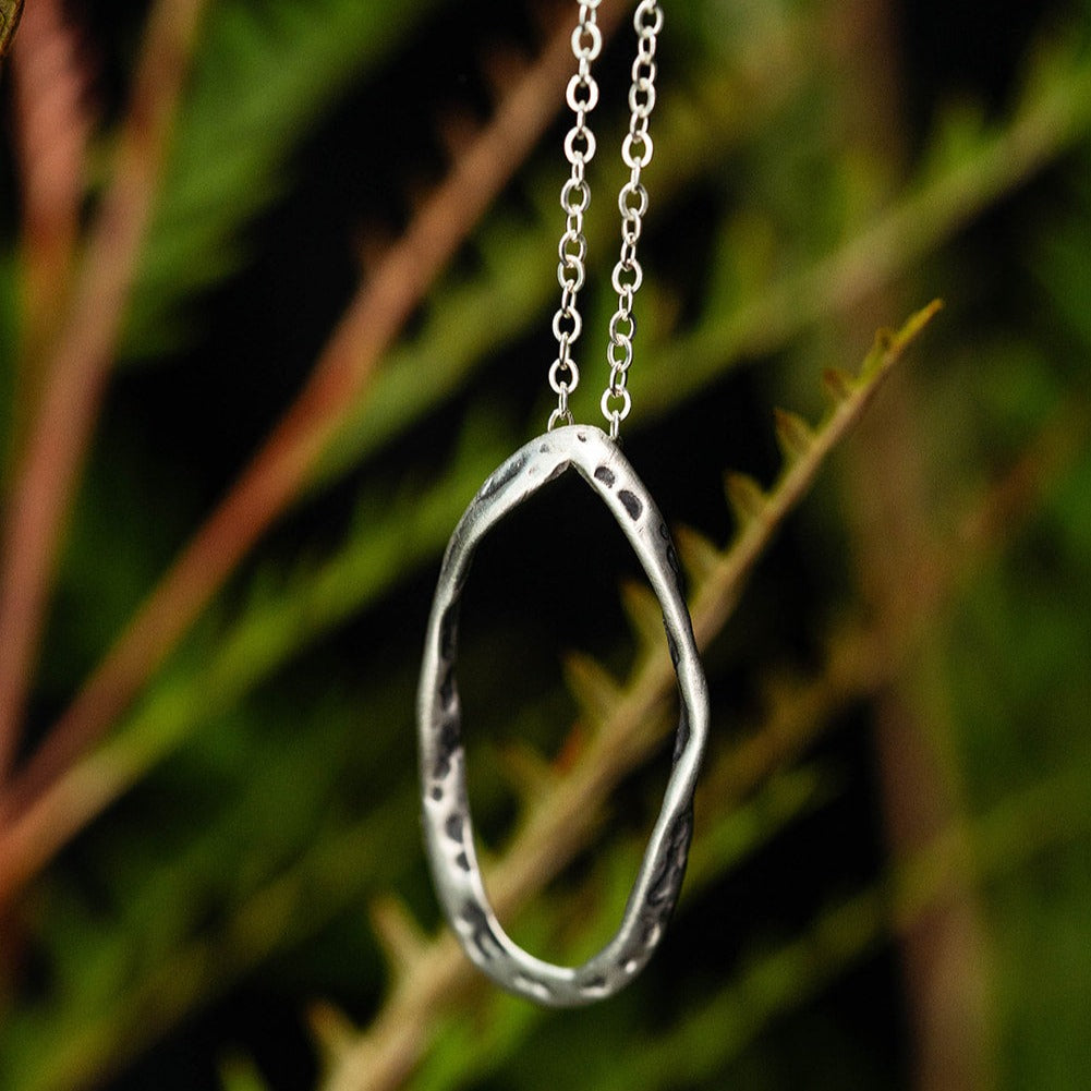 Organic Oval Necklace