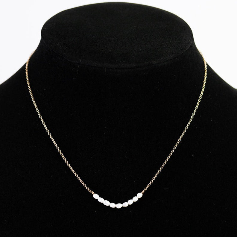 Pearl Arc Necklace