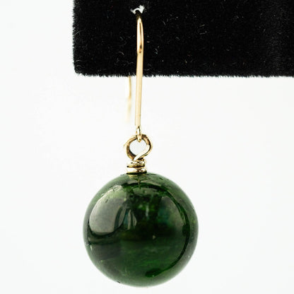 Chrome Diopside Earrings