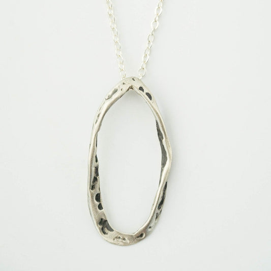 Organic Oval Necklace