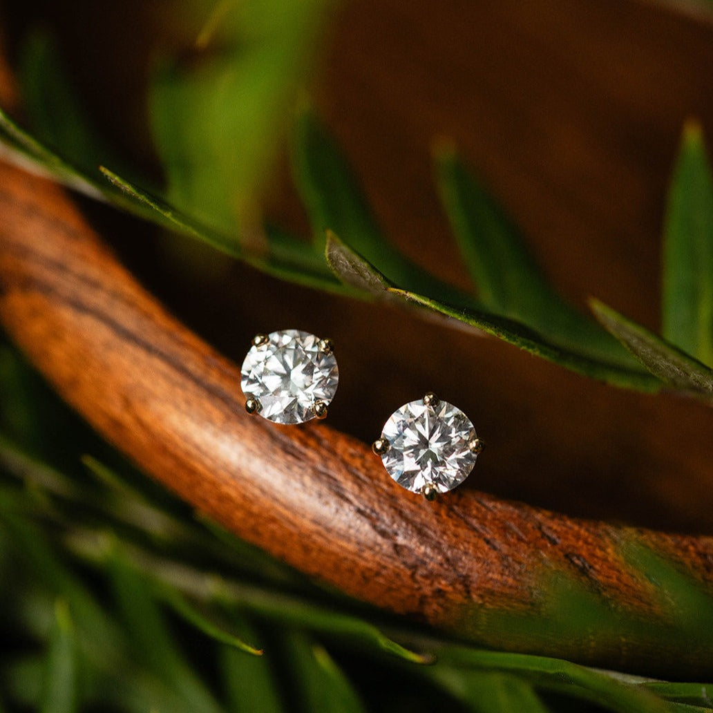 1.00 ct Diamond Earrings