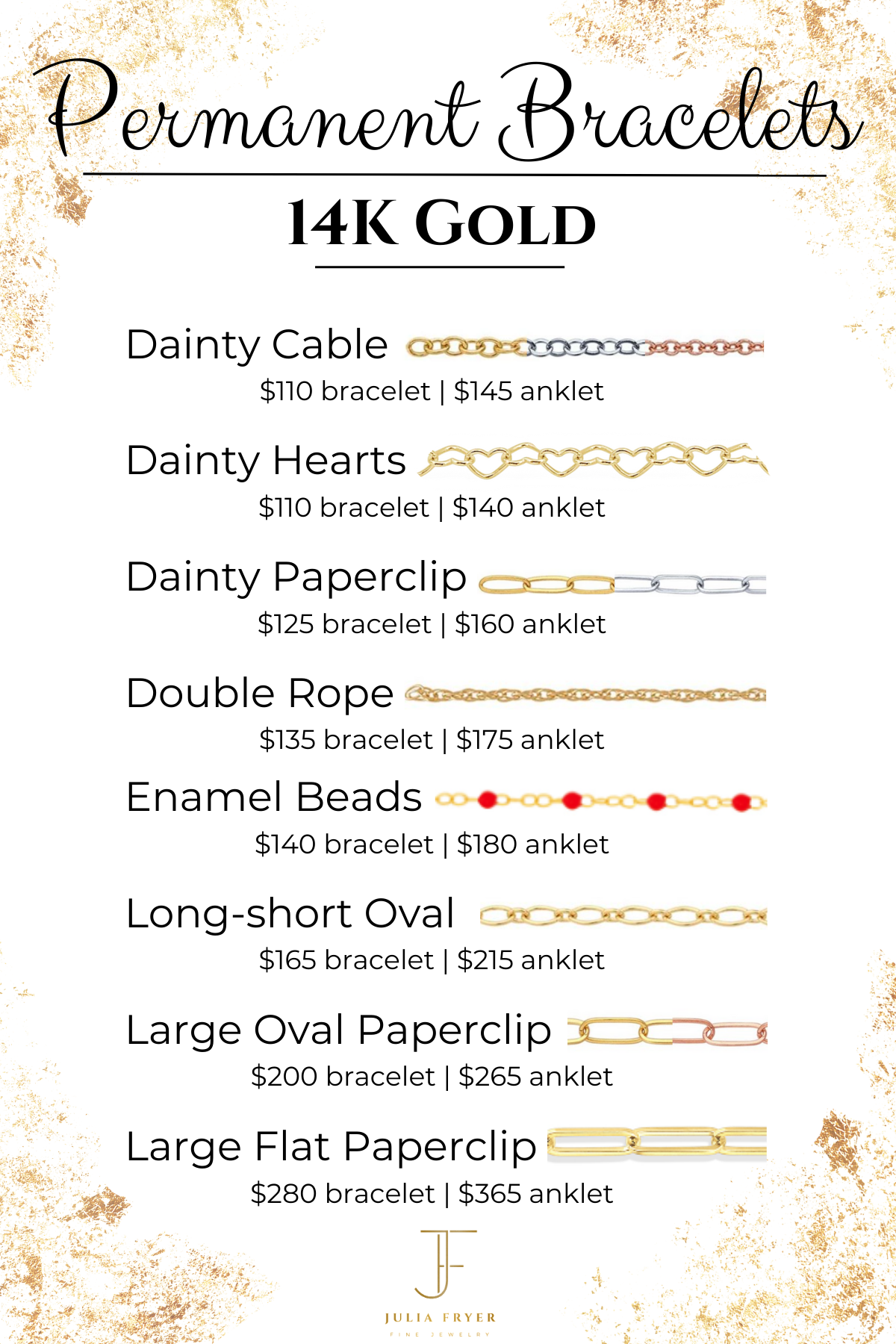 Permanent Jewelry Gift Certificate