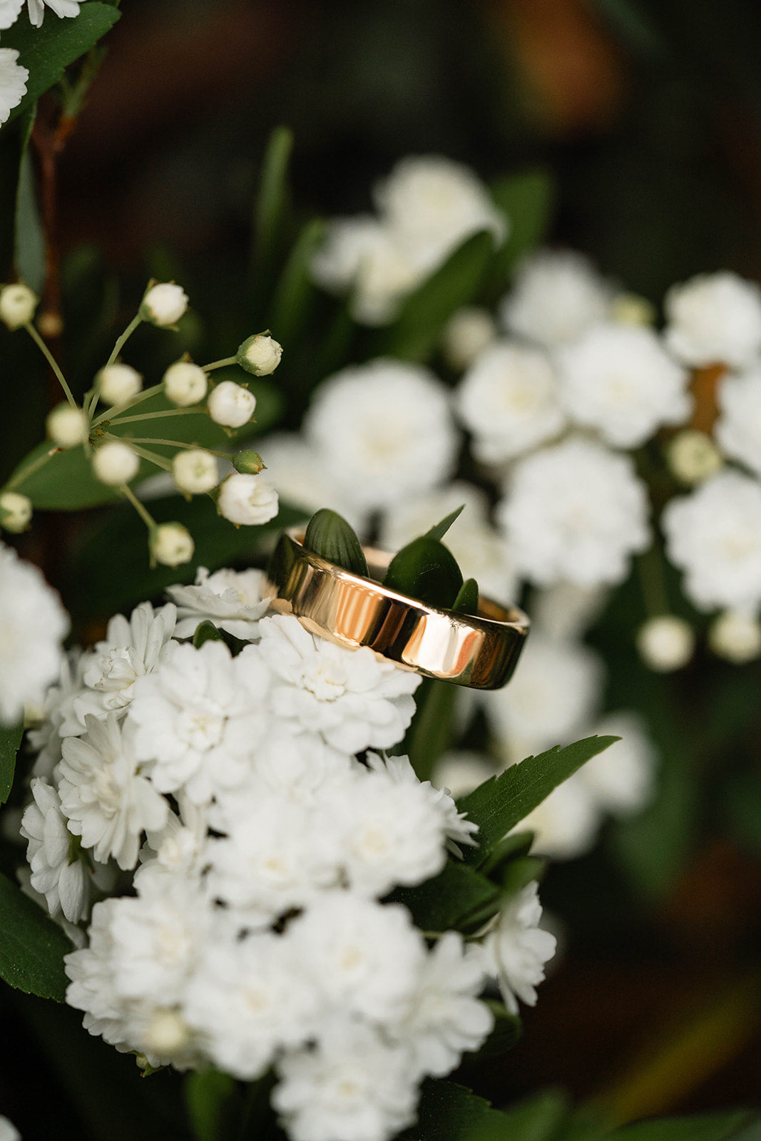 classic yellow gold wedding band